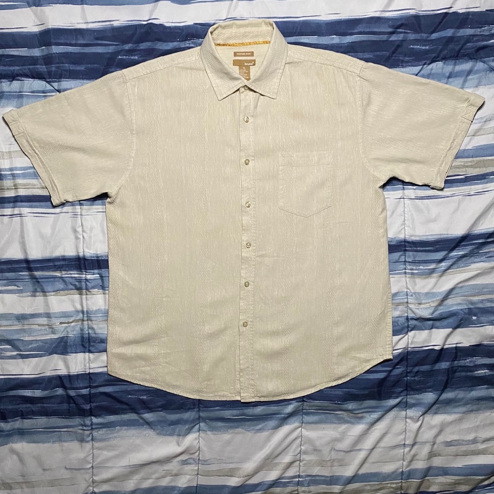 Bruno Button Down Short Sleeve Size XL